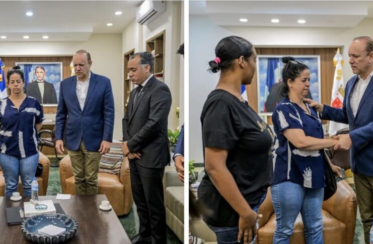 Alcalde de Santiago recibe familiares de Deivy Carlos Abreu Quezada y reitera apoyo en búsqueda de justicia