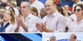 Presidente Abinader y alcalde Ulises Rodríguez entregan renovado techado deportivo que beneficiará a cientos de jóvenes y estudiantes de Los Ciruelitos