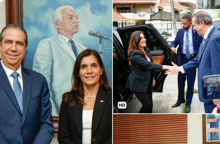Francisco Javier García destaca visión de Estado de embajadora de EE. UU. Leah Campos durante visita a sus oficinas