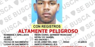 Policía identifica uno de los autores de la muerte de Zenaida y causarle heridas a su esposo Julian Oro Duro